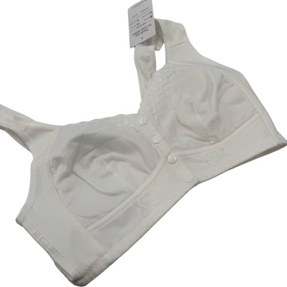 NWT Moona bra White no underwire bra - Picture 2 of 5